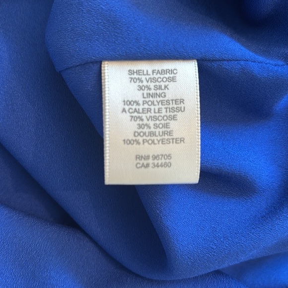 Revolve Rebecca Taylor Silk Blend Strapless Floral Pocketed Dress 0106 - Picture 9 of 10